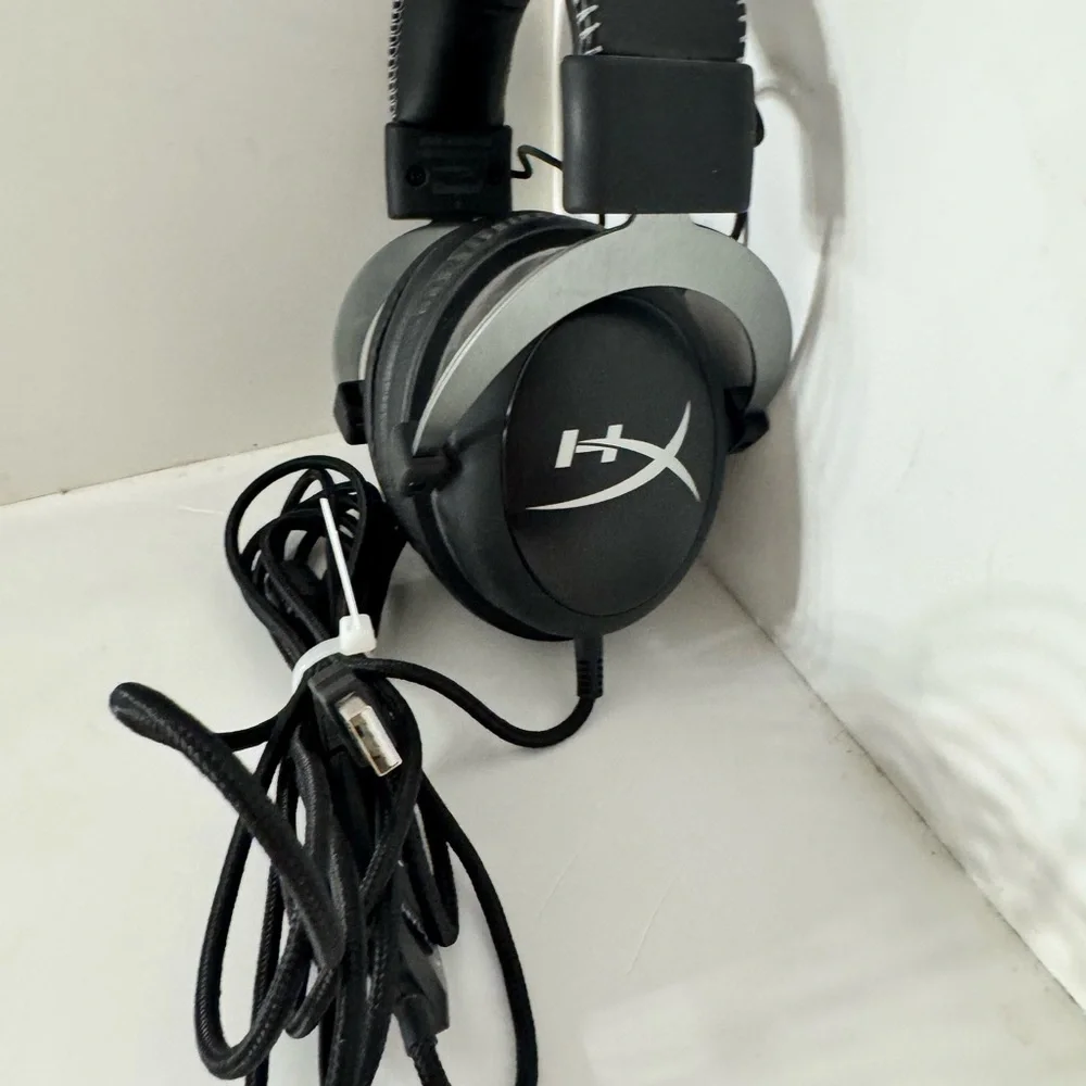 HyperX Cloud II Wired Gaming Headset USB 7.1 Surround Black/Gunmetal PC PS5 PS4